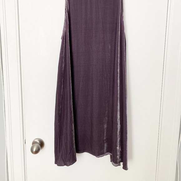 Purple Velvet Wilfred Dress - Picture 3 of 4